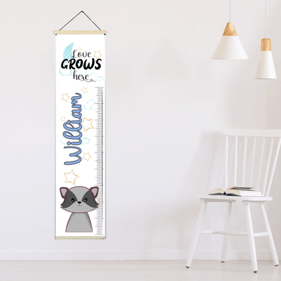 Custom Kid's Measuring Bar - Love Grows Here