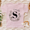 Custom Monogram Toddler Tee