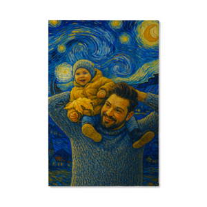 Custom Van Gogh Wrapped Canvas - Meta Filtered Image | Shopify Product Personalizer