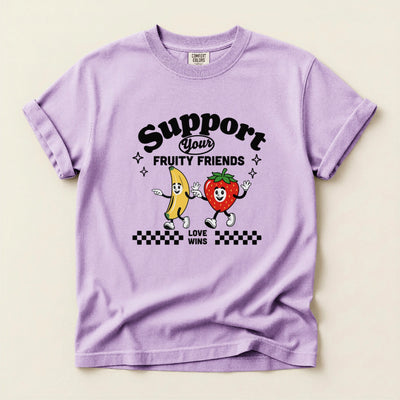 Custom Support Your Fruity Friends T-Shirt | Shopify Product Personalizer