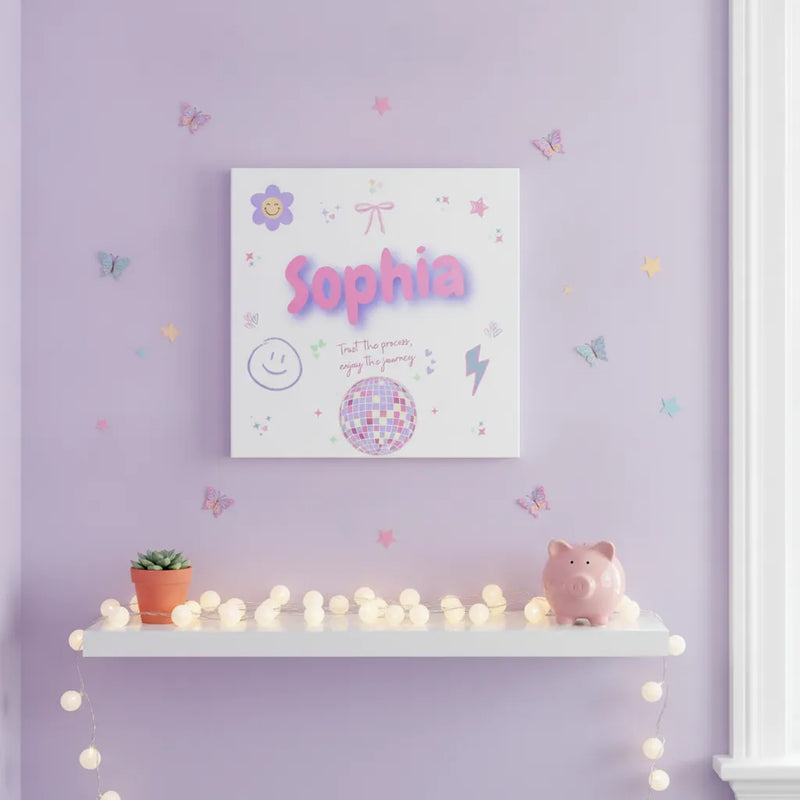 Custom Kids Name Canvas | Shopify Product Personalizer