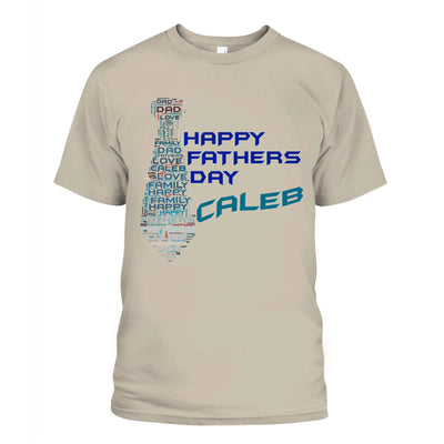 Custom Unisex T-Shirt - Word Cloud | Shopify Product Personalizer