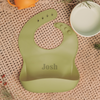 Custom Silicone Baby Name Bib