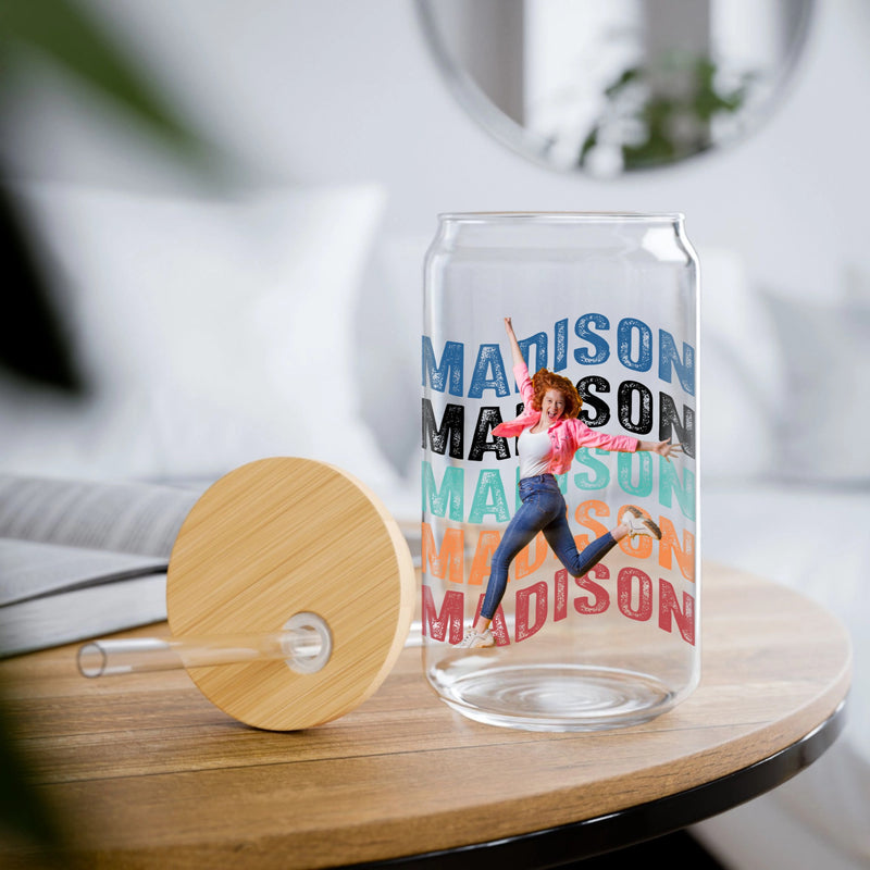 Custom Name Sipper Glass | Shopify Product Personalizer