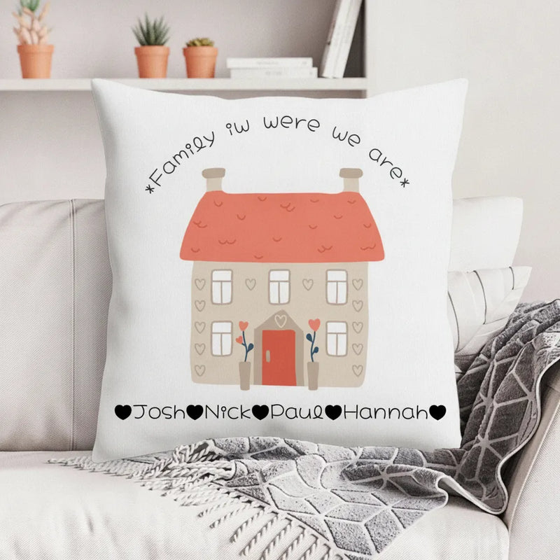 Custom Cotton Pillow - Between Words | Shopify Product Personalizer