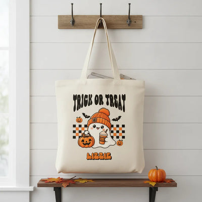 Custom Halloween Character Tote Bag | Shopify Product Personalizer