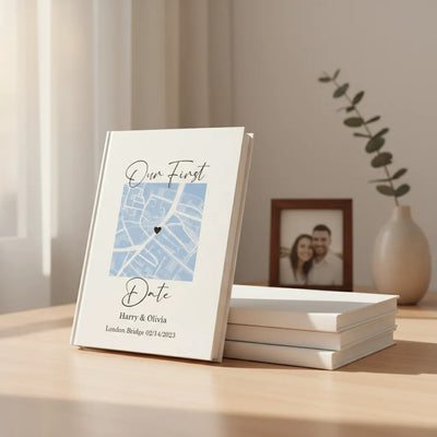 Custom Hardcover Journal - Street Map