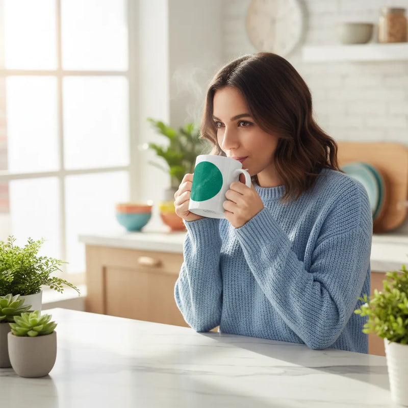 Custom Ceramic Mug 11oz - Text Shadow | Shopify Product Personalizer