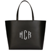 Custom Leather Tote Bag - Monogram (Extra Price)