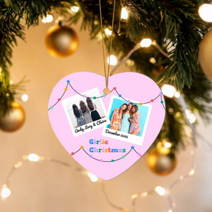 Custom High Gloss Photo Ornament | Shopify Product Personalizer