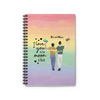 Custom Spiral Pride Notebook - Ruled Line