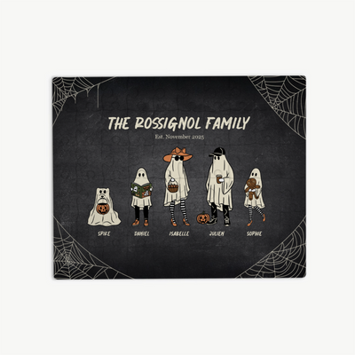 Custom Family Halloween Puzzle | Shopify Product Personalizer