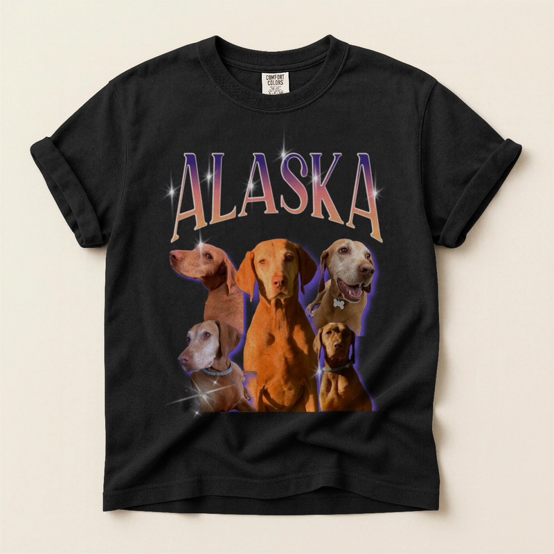 Custom Photo Shadows Bootleg Shirt | Shopify Product Personalizer