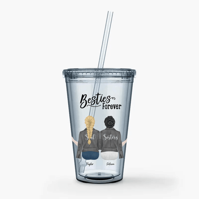 Custom Acrylic Tumbler for Best Friends