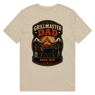 Custom Organic T-Shirt for Father's Day - Dad's Hobbies | Shopify Product Personalizer