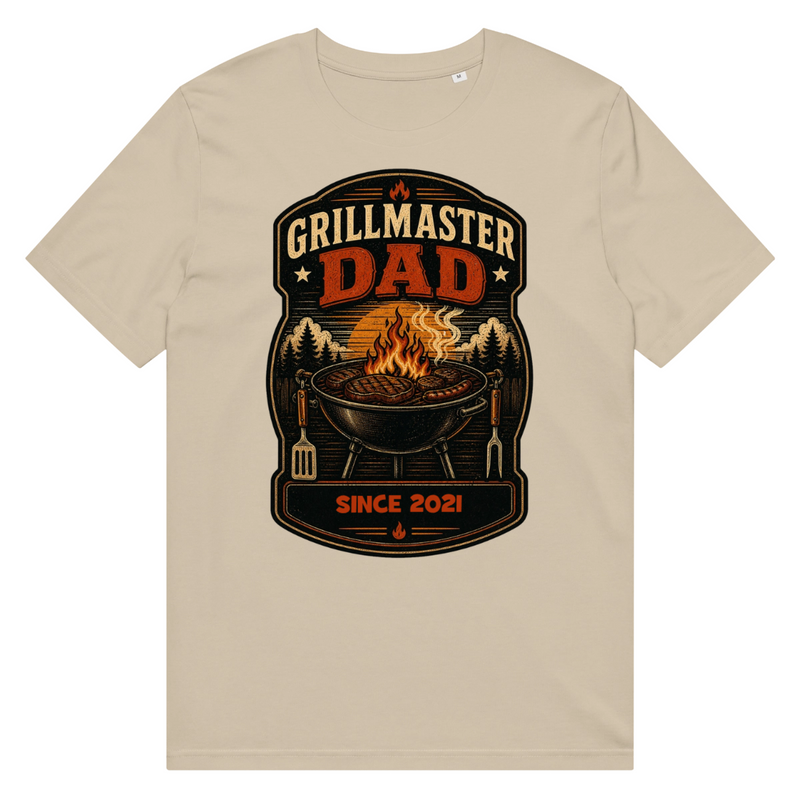 Custom Organic T-Shirt for Father's Day - Dad's Hobbies | Shopify Product Personalizer