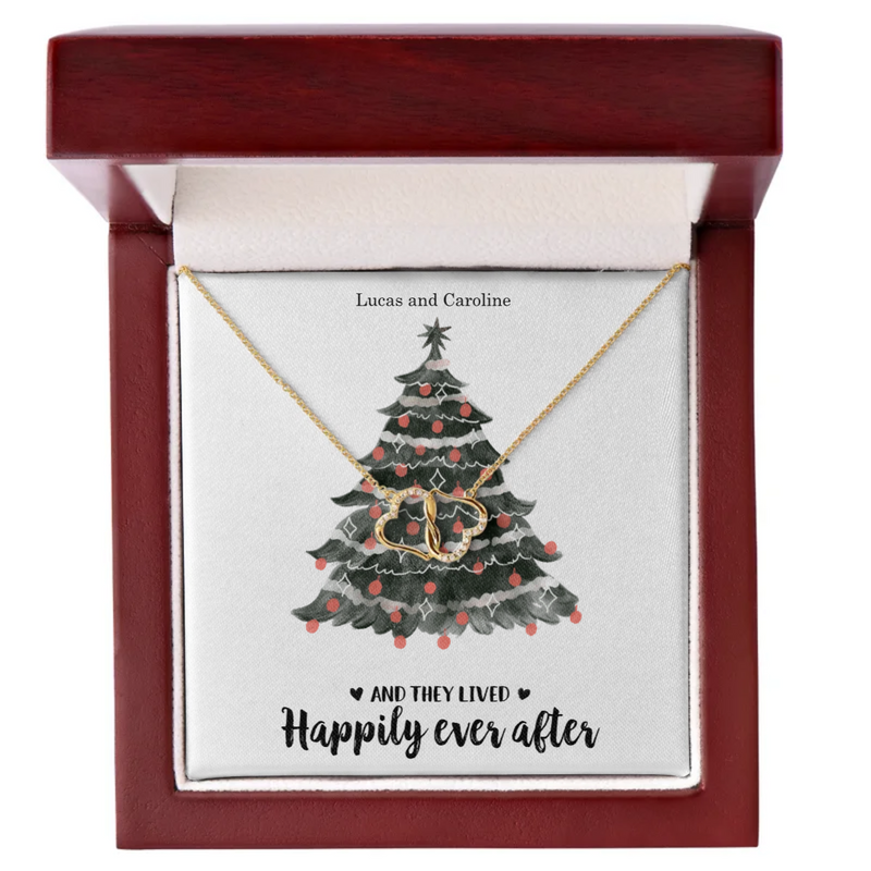 Custom Everlasting Love Necklace - Choose Your Love Quote