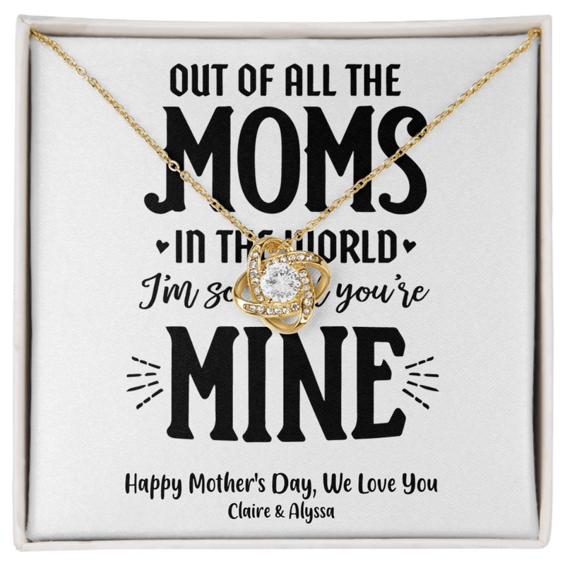 Custom Love Knot Necklace