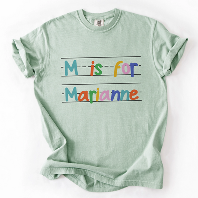 Custom T-Shirt - Alternating Colors Text Style | Shopify Product Personalizer