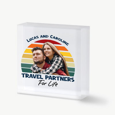 Custom Travel Partners Mini Photo Block - Remove Background