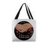 Custom Classic Tote Bag - Valentine's Day Star Map Edition