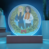 Custom Circle Acrylic Plaque - Sisters For Life
