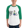 Custom 3/4 Sleeve Raglan Shirt - Cool Cat Dad