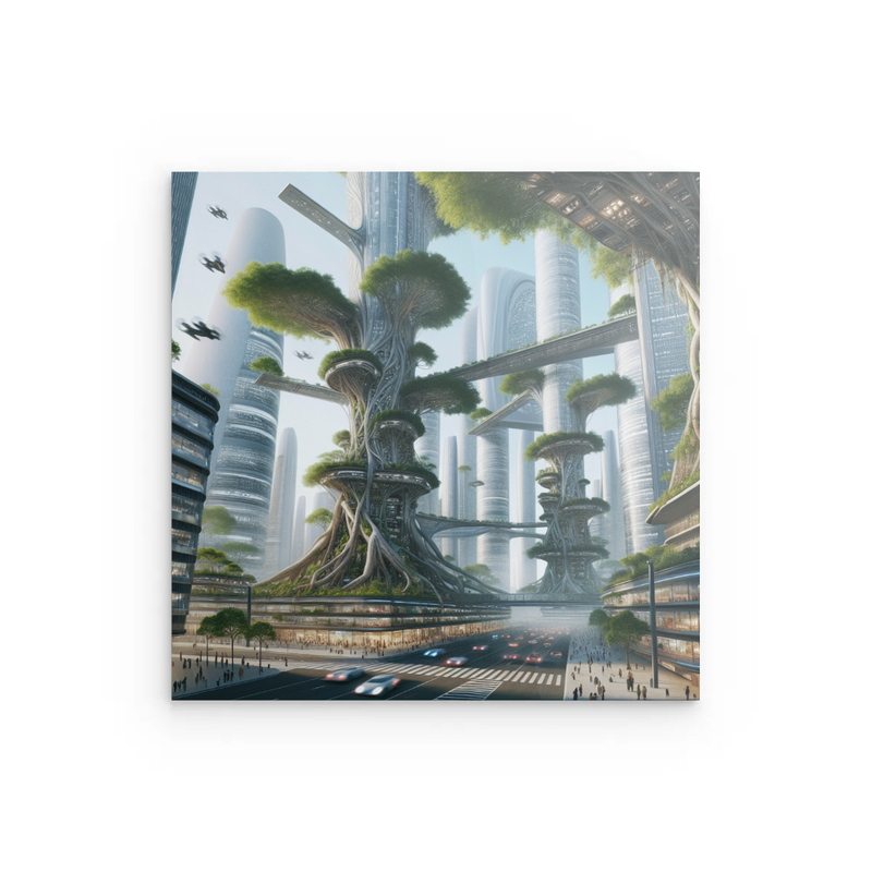 Custom Metal Canva with Open AI's Dall-E image generator!