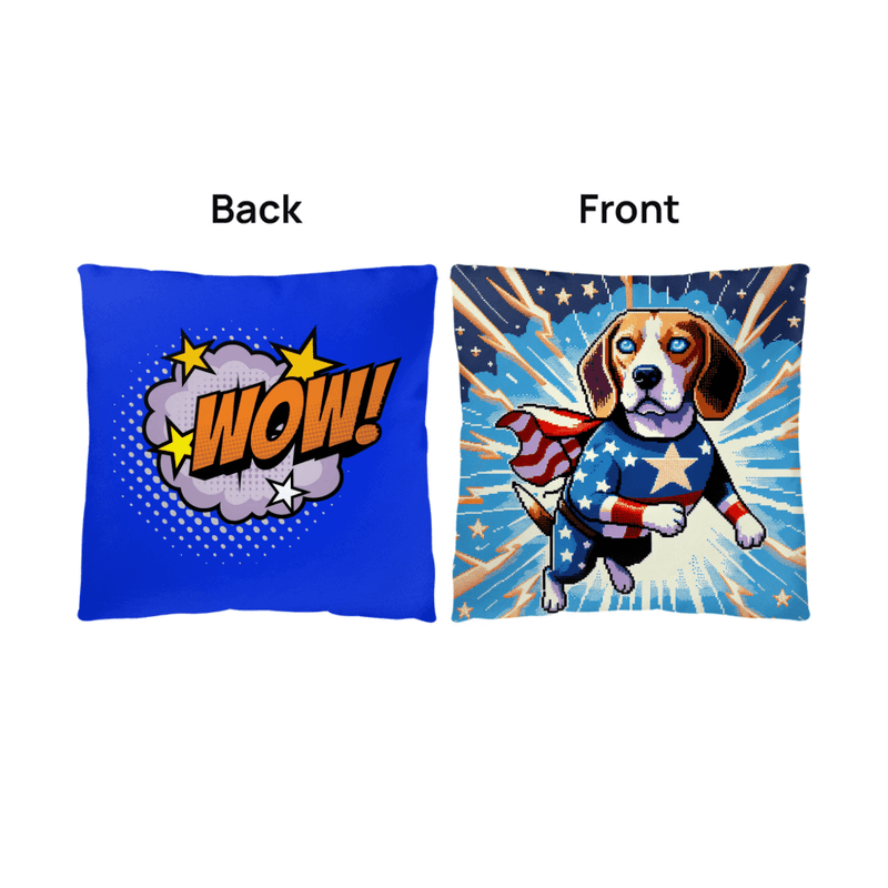 Custom Super Hero Pillow with Open AI's Dall-E image generator!