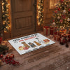Custom Welcome Mat Area Patrolled By
