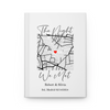 Custom Hardcover Journal - Street Map