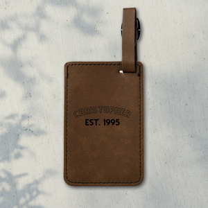Custom Engraved Luggage Tag | Shopify Product Personalizer