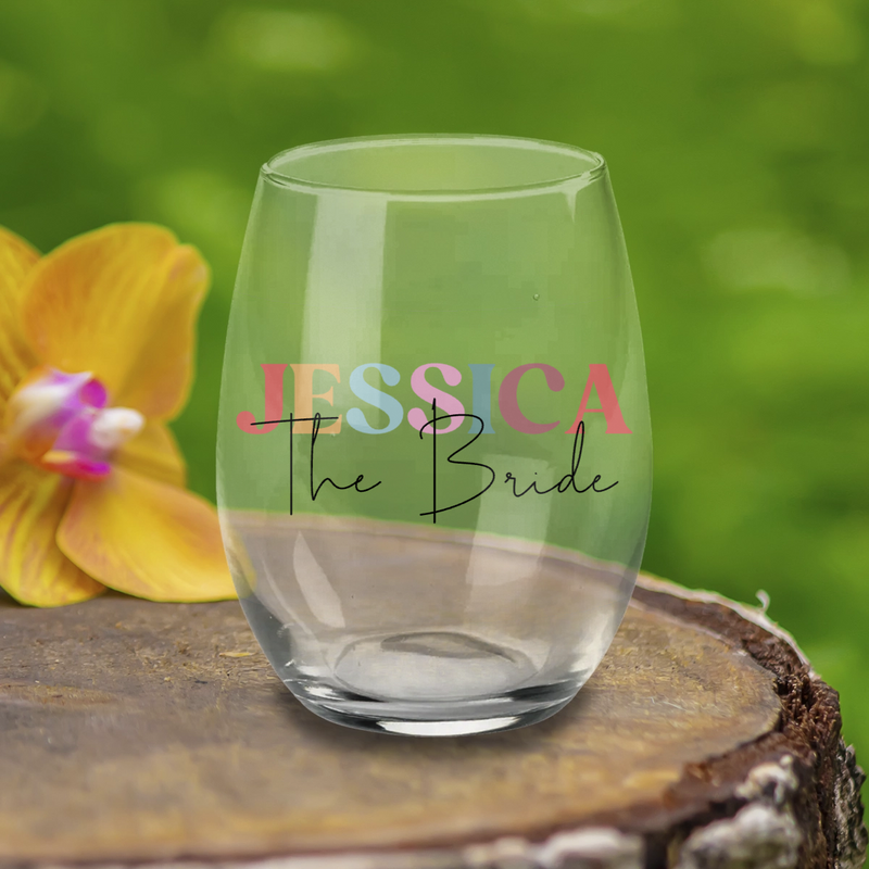 Custom Gossip Wine Tumbler - Alternating Colors| Shopify Product Personalizer