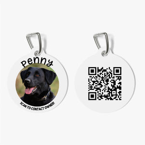 Custom QR Code Pet Tag | Shopify Product Personalizer