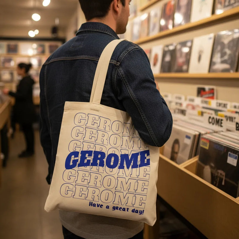 Personalized Name Tote Bag – Custom Text & Quote