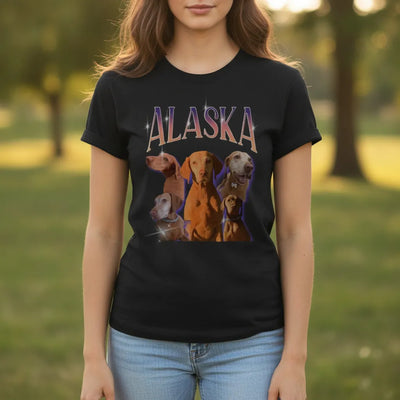Custom Photo Shadows Bootleg Shirt | Shopify Product Personalizer