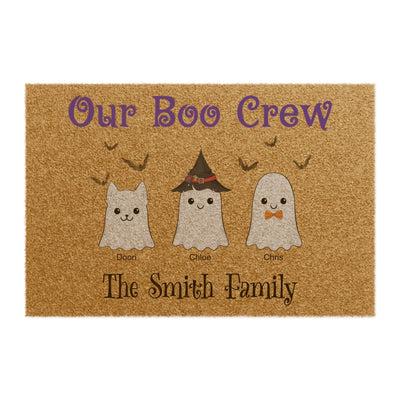 Custom Doormat Our Boo Crew | Shopify Product Personalizer