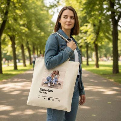 Custom Tote Bag - Spotify Player
