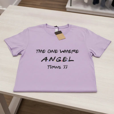 Custom Unisex T-Shirt Between Words | Shopify Product Personalizer