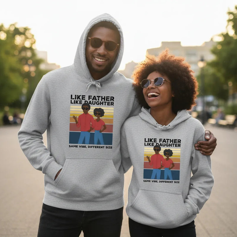 Like Father Like Daughter – Personalized Hoodie