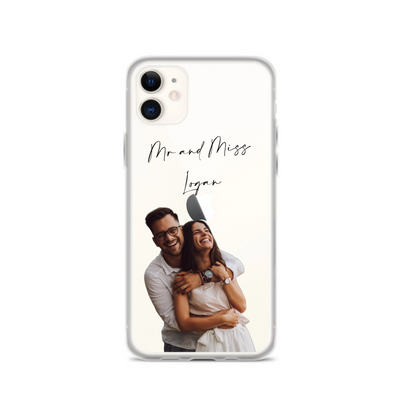 Custom Photo Iphone Clear Case - Remove Background