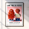 Custom Couples Lego Poster with Open AI's Dall-E image generator!