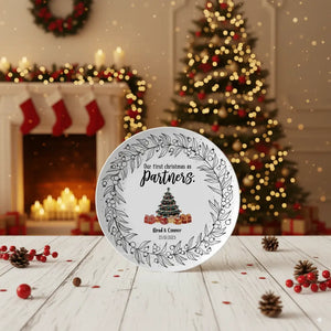 Custom Sublimated Plate for Christmas