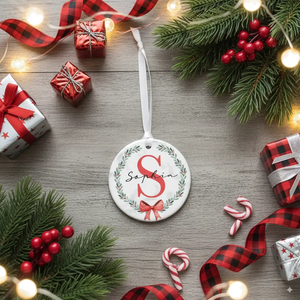Custom Christmas Name Ornament