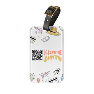 Custom QR Luggage Tag | Shopify Product Personalizer