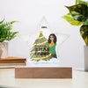 Custom Acrylic Star Plaque - Xmas Lover