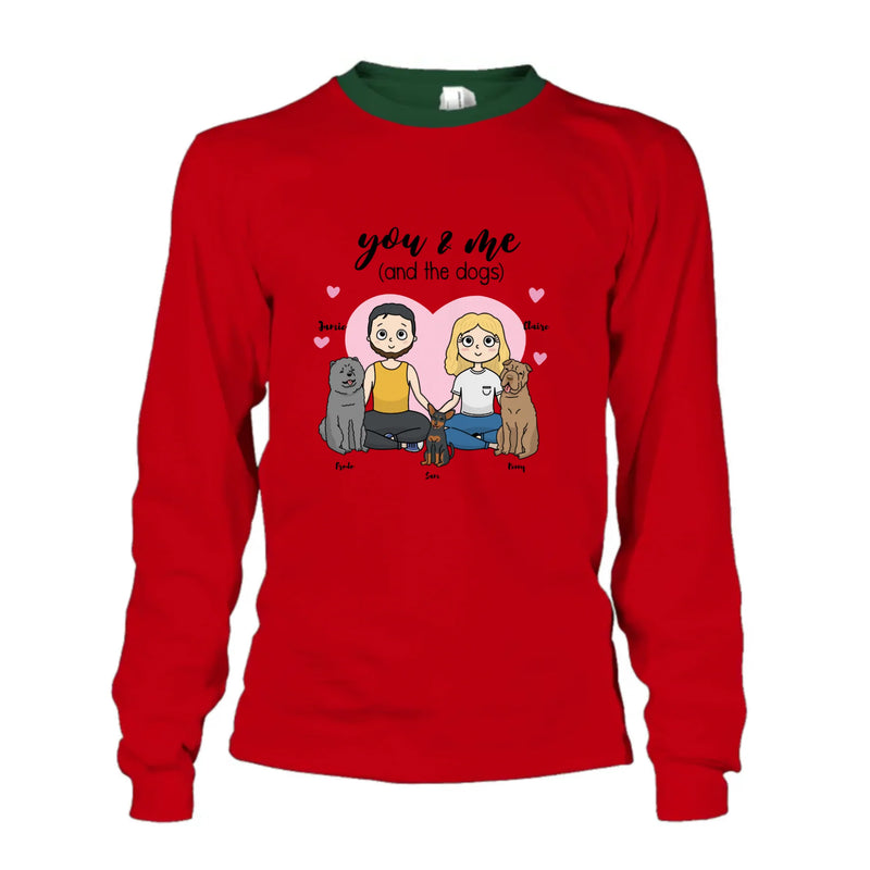Custom Unisex Long Sleeve Valentine's Tee