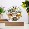 Custom Photograph Circle Acrylic Plaque