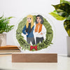 Custom Circle Acrylic Plaque - Sisters For Life