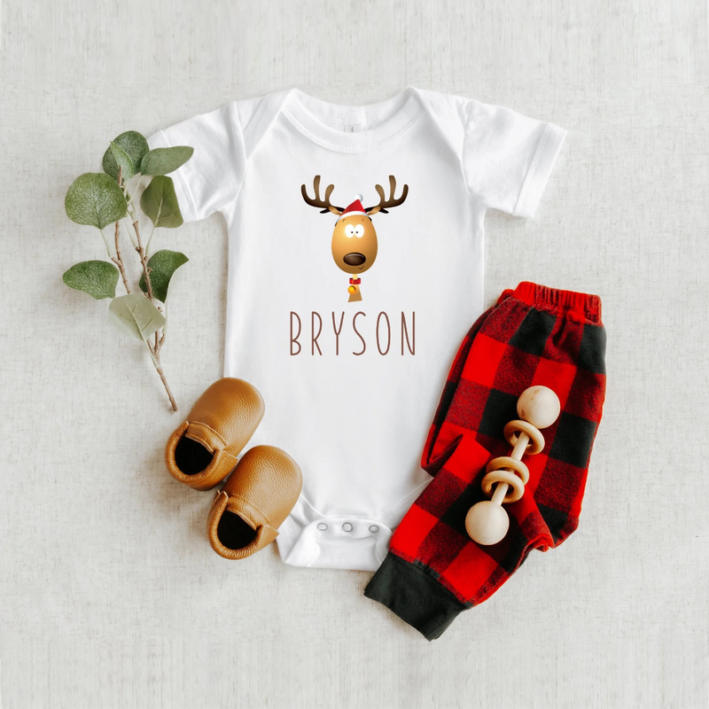 Custom Reindeer Onesie